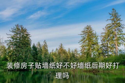 家里裝修墻面用墻紙,裝修墻面貼墻紙好?還是刷乳膠漆好?...